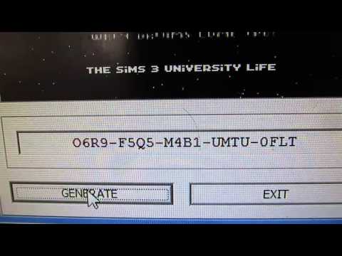 The Sims 3 University Life Serial Code